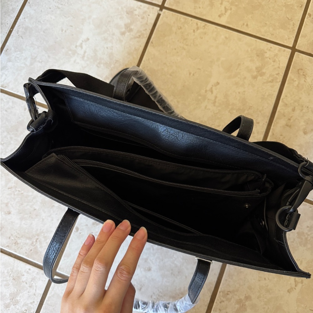 BEIS Black Work Tote - Picture 4 of 10